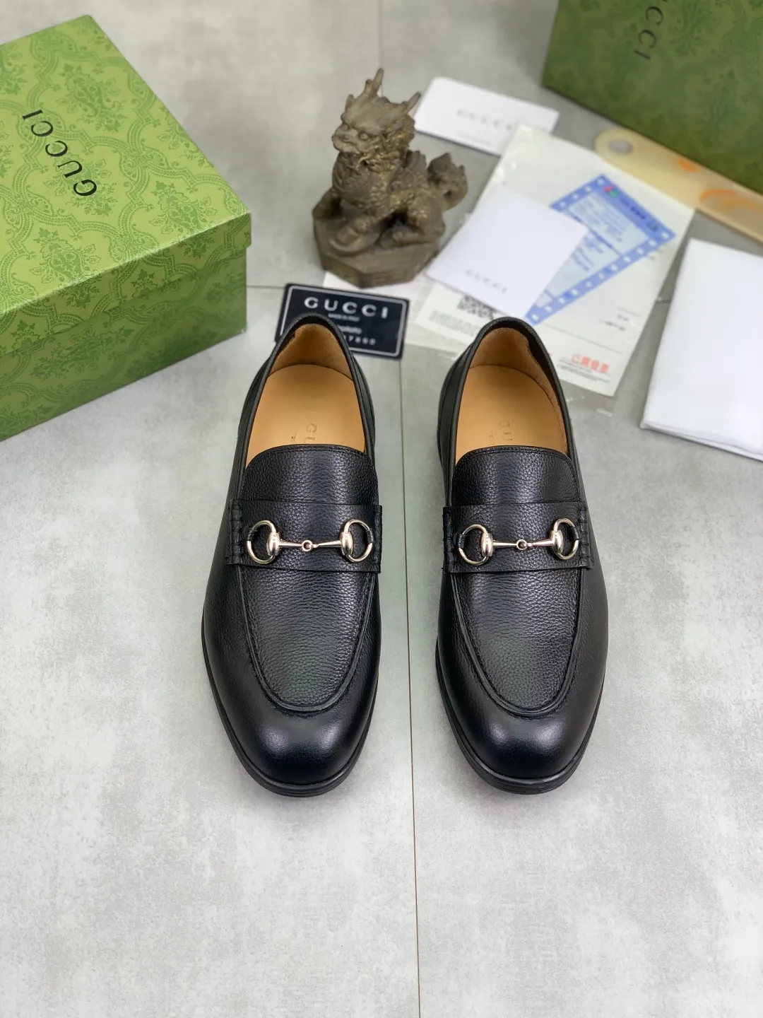 Men's men's shoes 💰P520 [New style] Water dyed cowhide 💰💎💎💎 [Gucci] GUCCI high-end classic men's formal business leather shoes, original order 1:1 authentic goods! Original imported high-end calfskin, original metal buckle, imported first-layer cowhide lining for feet, original outsole, men's shoe size: 38-44 (45 customized) Multiple colors available
